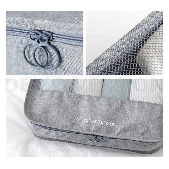 7 PCS Packing Cubes for Carry on Luggage - Travel Luggage Packing Organizers - Picture 5 of 8